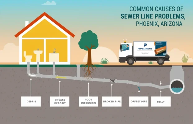 7 Common Causes of Phoenix Sewer Line Problems (2025 Guide)