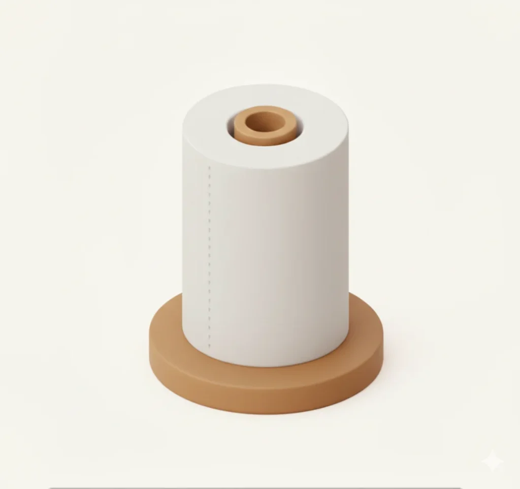Paper towel roll (animated image)