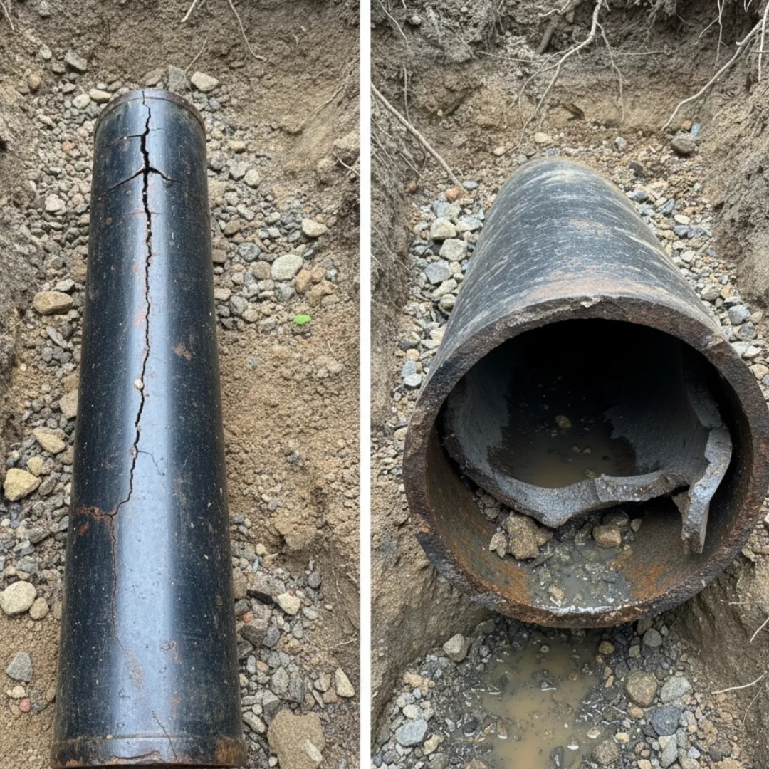 Cracked vs Collapsed Sewer Pipes: What&rsquo;s the Difference?