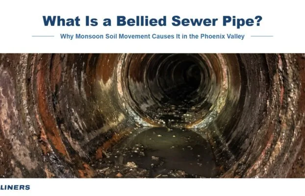 What Is a Bellied (Sagging) Sewer Pipe? Why Monsoon Soil Movement Causes It in the Phoenix Valley