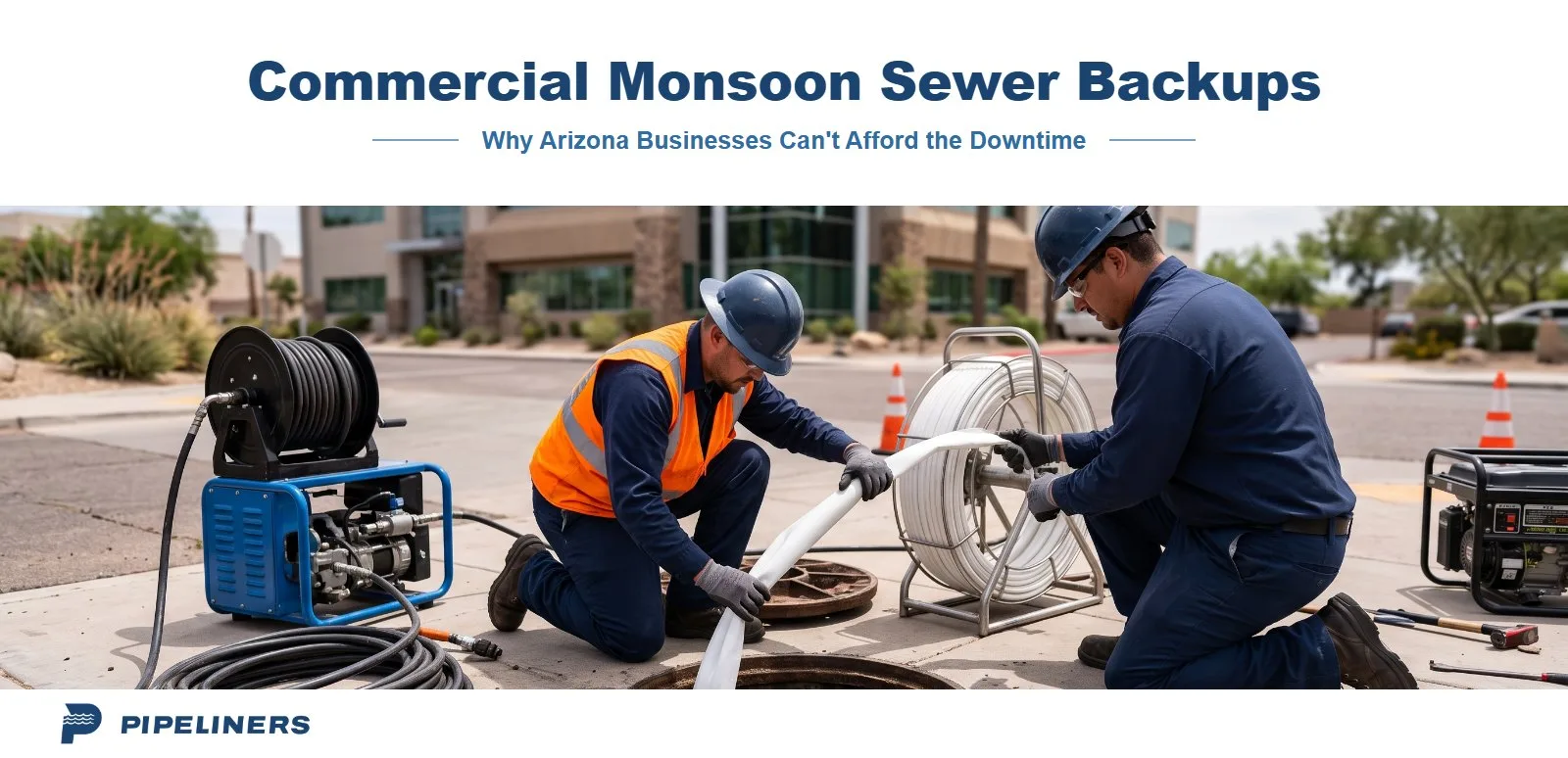 Monsoon Sewer Backups in Commercial Buildings: Why Arizona Businesses Can&rsquo;t Afford the Downtime