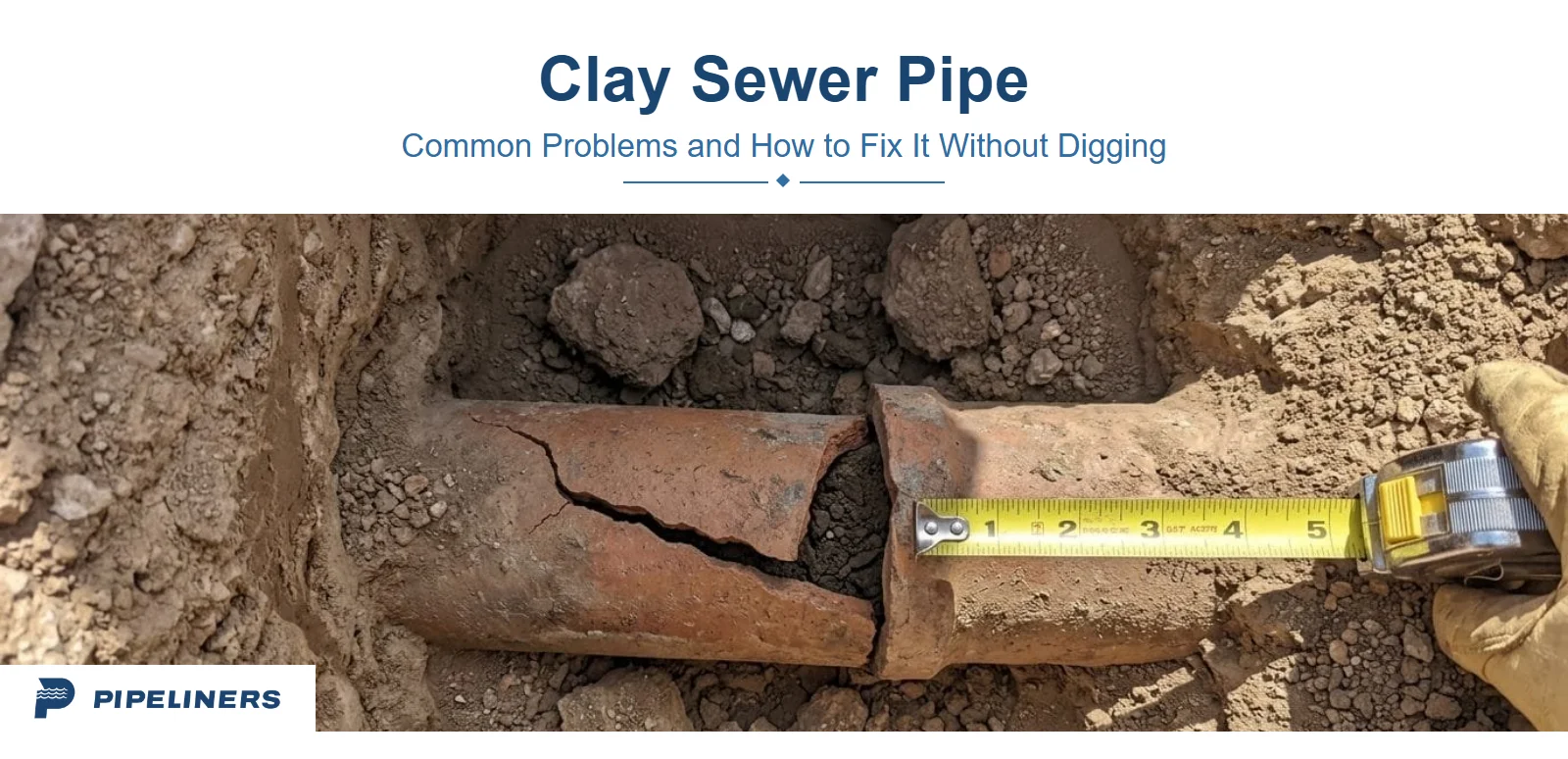 Clay Sewer Pipe: Common Problems and How to Fix It Without Digging