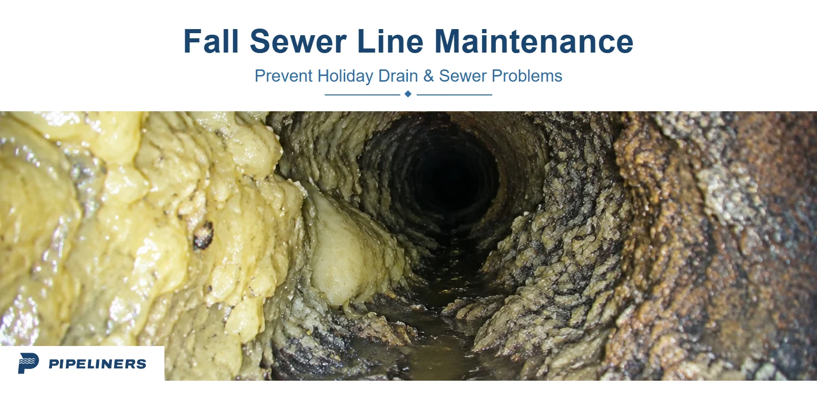 Fall Sewer Line Maintenance: How to Prevent Holiday Drain and Sewer Problems