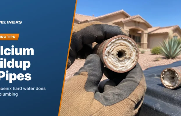 Calcium Buildup in Pipes: What Phoenix Hard Water Does to Your Plumbing