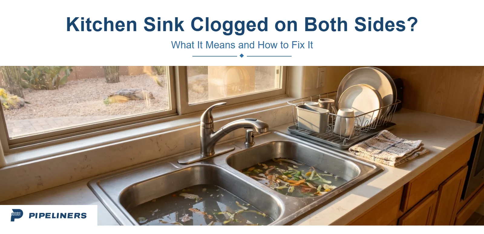 Kitchen Sink Clogged on Both Sides? What It Means and How to Fix It